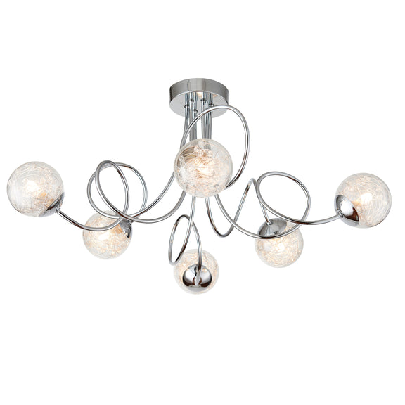 Auria 6 Ceiling Light from SSS Home Needs - Ceiling lighting Ireland