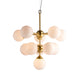 Oscar 11 Pendant Light - Brushed Gold from SSS Home Needs - Pendant lighting Ireland