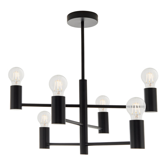 Studio 6 Ceiling Light Black - Large from SSS Home Needs - Ceiling lighting Ireland