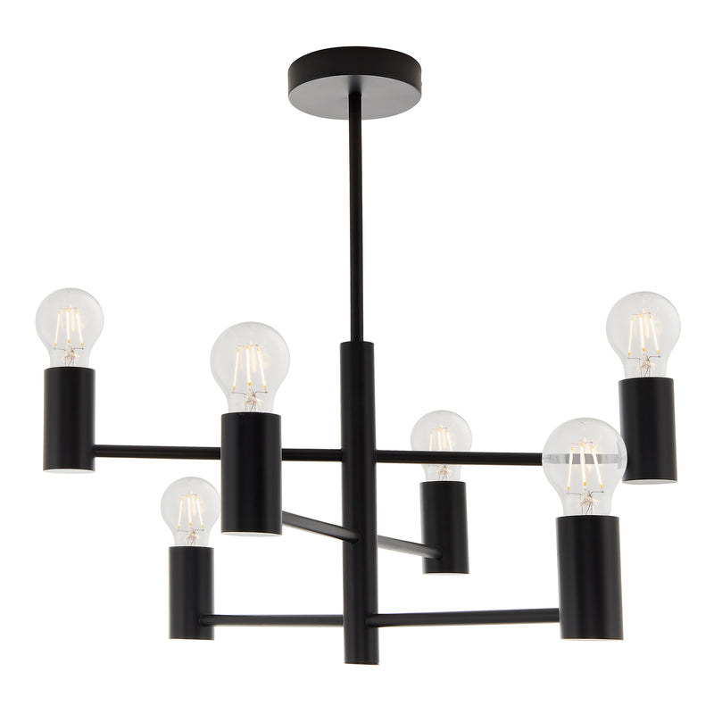 Studio 6 Ceiling Light Black - Large from SSS Home Needs - Ceiling lighting Ireland