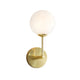 Otto Wall Light Brushed Gold from SSS Home Needs - Wall lighting Ireland