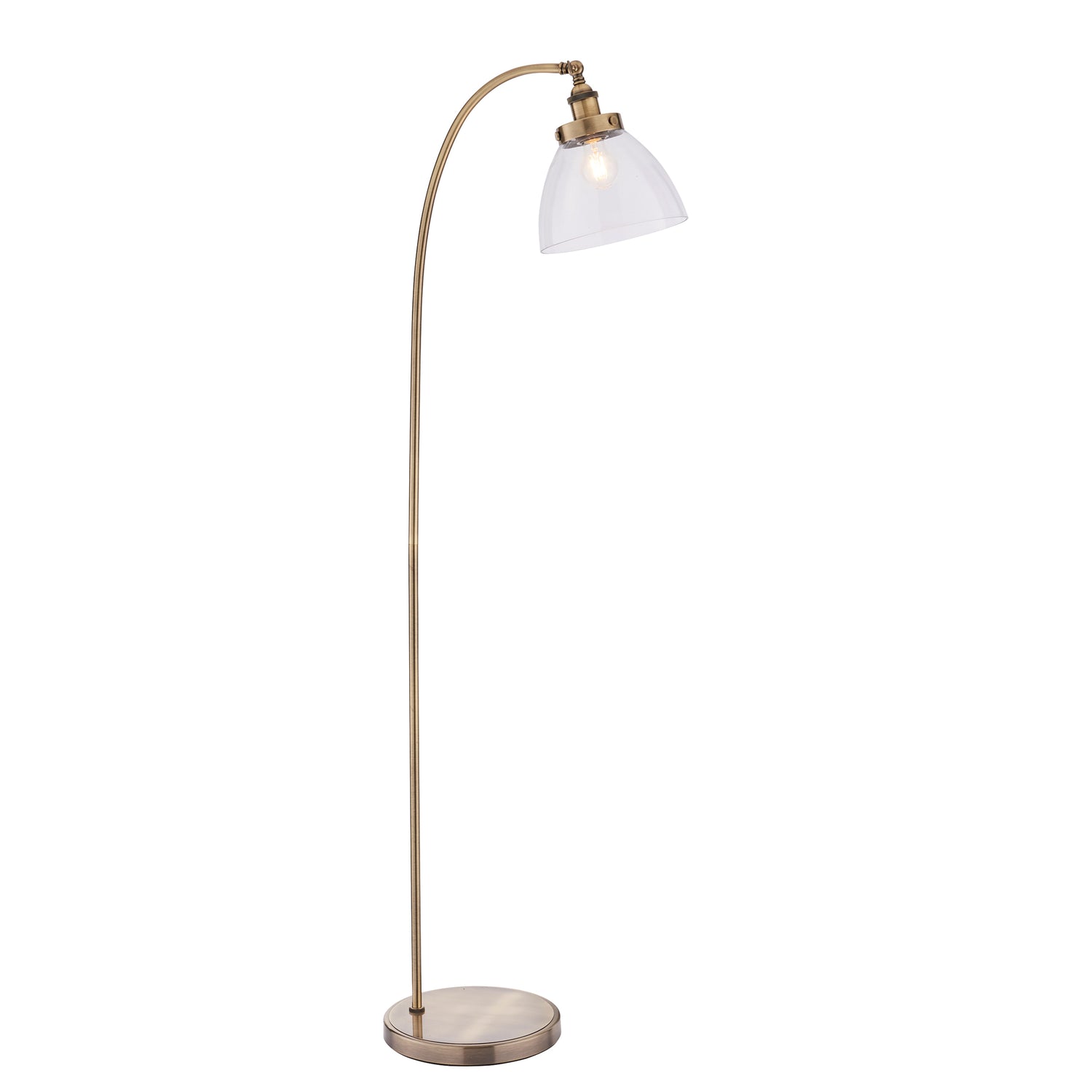 Hansen Floor Lamp - Antique Brass from SSS Home Needs - Floor lighting Ireland