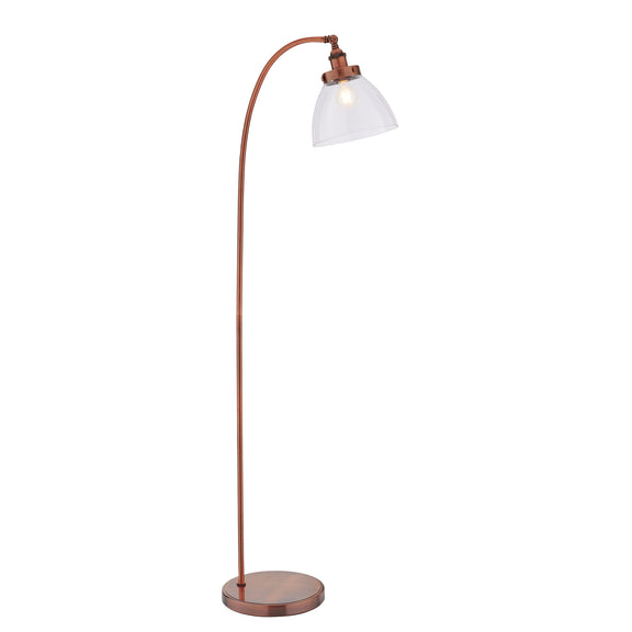 Hansen Floor Lamp - Aged Copper from SSS Home Needs - Floor lighting Ireland