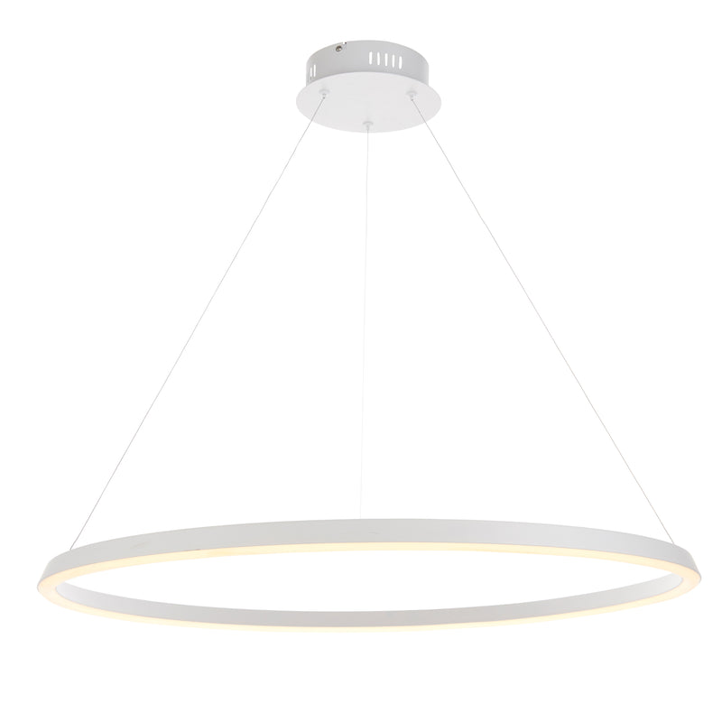 Staten 1 Pendant Light - White from SSS Home Needs - Pendant lighting Ireland