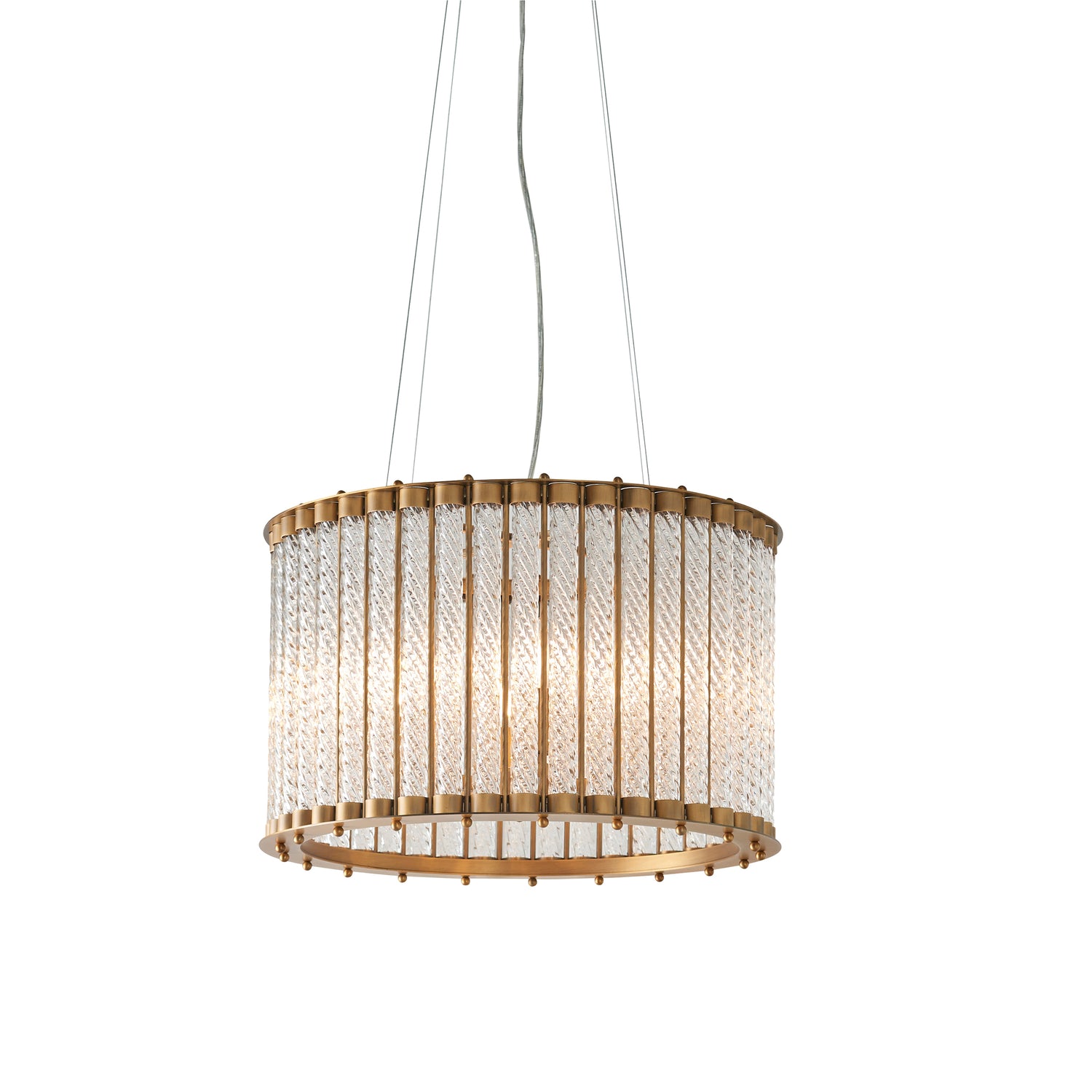 Romola 6 Pendant Matt Gold from SSS Home Needs - Pendant lighting Ireland