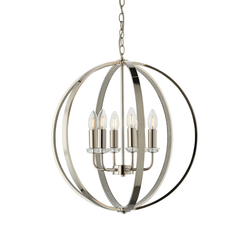 Ritz 6 Pendant Light from SSS Home Needs - Pendant lighting Ireland