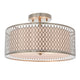 Cordero Ceiling Lamp - Satin Nickel from SSS Home Needs - Ceiling lighting Ireland
