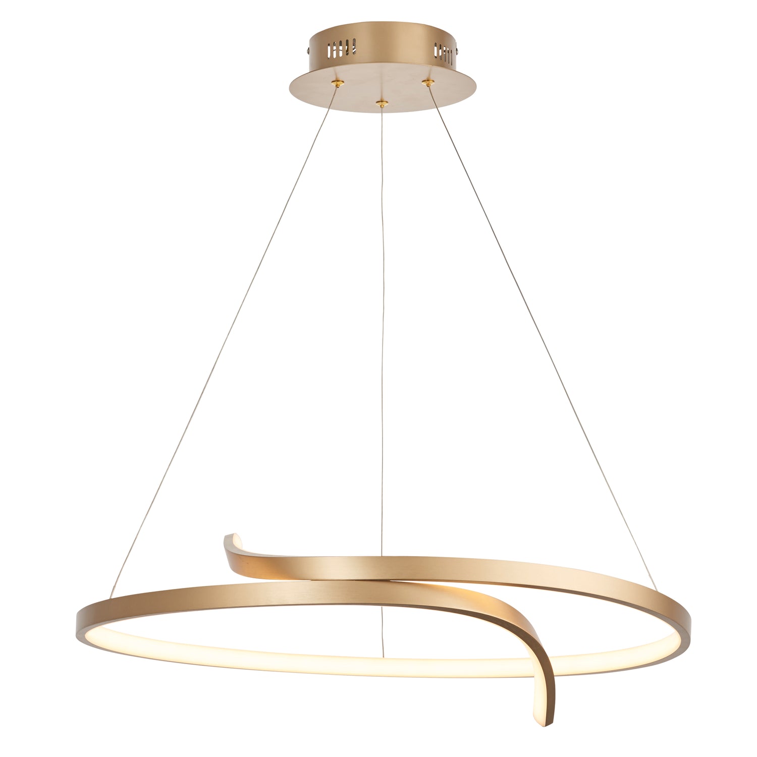 Rafe Pendant Light - Brushed Gold from SSS Home Needs - Pendant lighting Ireland