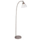 Hansen 1 Floor Light - Brushed Silver from SSS Home Needs - Floor lighting Ireland