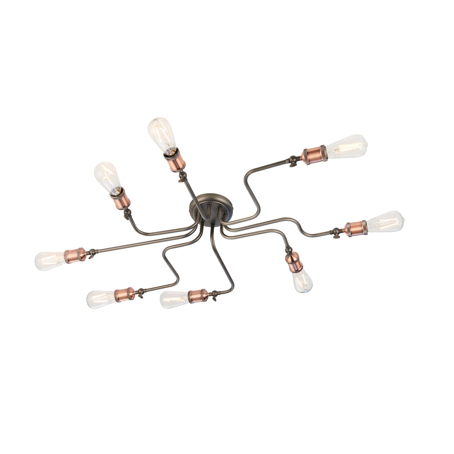 Hal 8 Ceiling Light - Aged Copper from SSS Home Needs - Ceiling lighting Ireland
