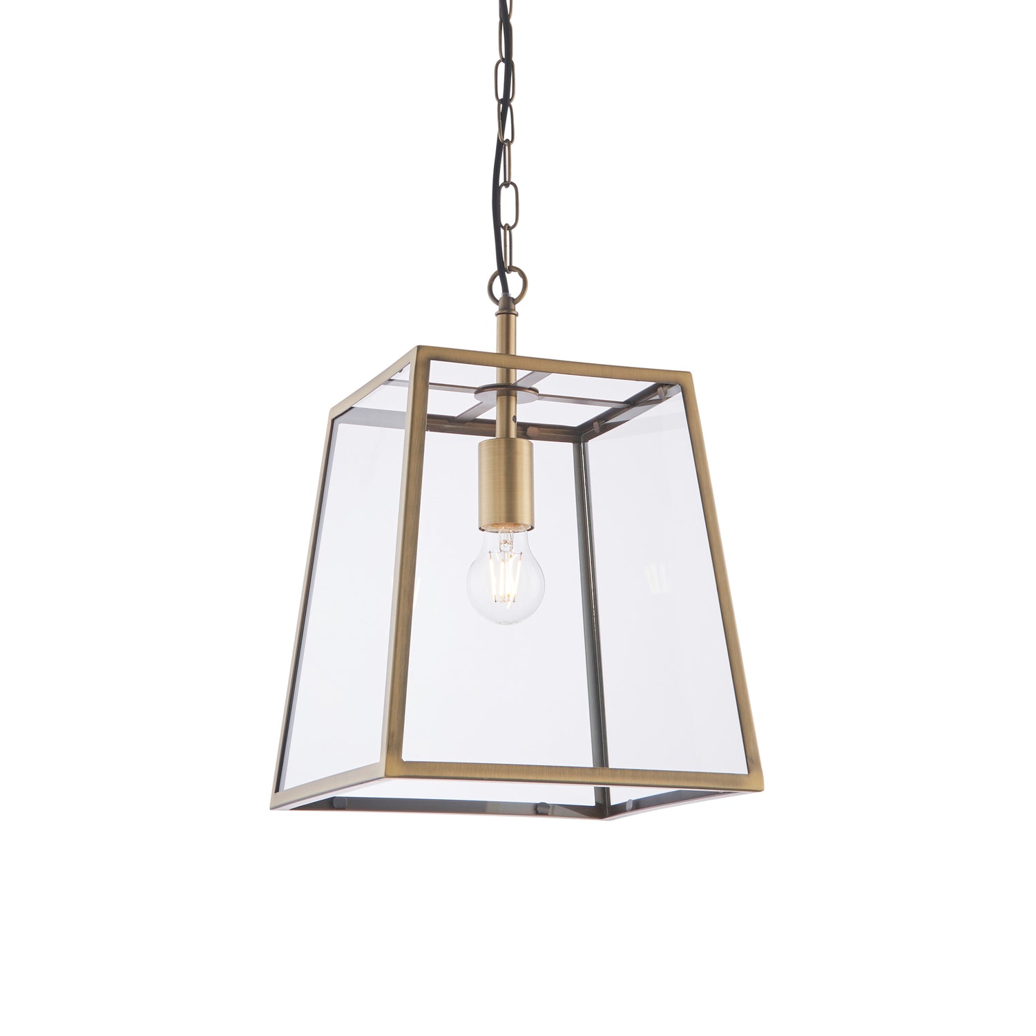 Hurst Pendant Light - Antique Brass from SSS Home Needs - Pendant lighting Ireland