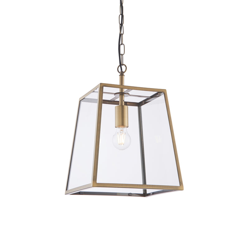 Hurst Pendant Light - Antique Brass from SSS Home Needs - Pendant lighting Ireland