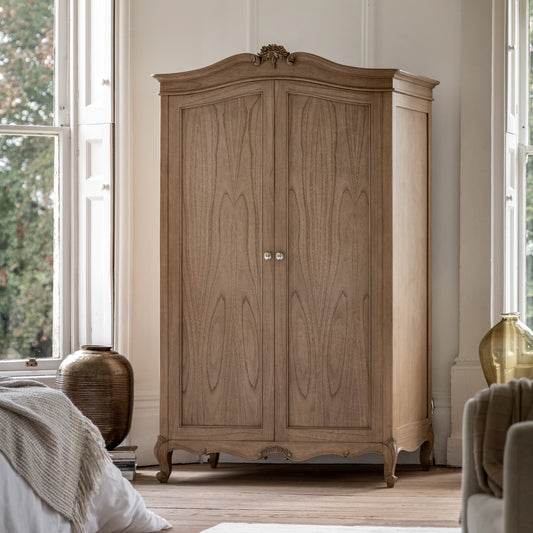 Chic 2 Door Wardrobe Weathered from SSS Home Needs - Bedroom wardrobe Ireland