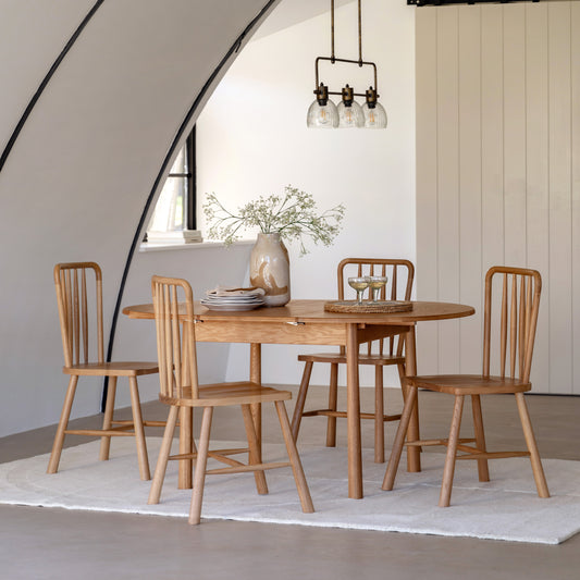 Wycombe Round Extending Table from SSS Home Needs - Dining table Ireland