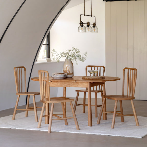 Wycombe Round Extending Table from SSS Home Needs - Dining table Ireland