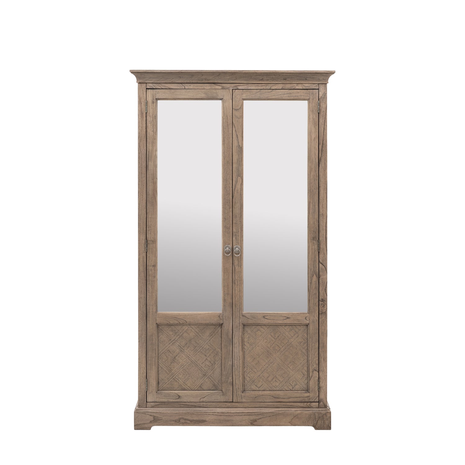 Rustique 2 Mirror Door Wardrobe from SSS Home Needs - Bedroom wardrobe Ireland