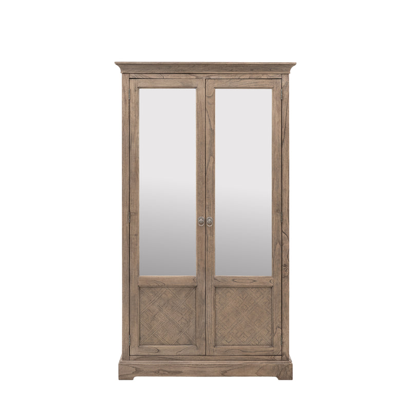 Rustique 2 Mirror Door Wardrobe from SSS Home Needs - Bedroom wardrobe Ireland
