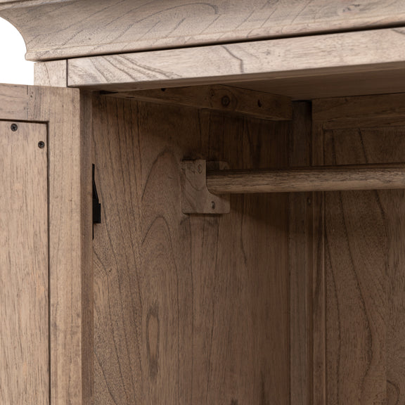 Rustique 2 Mirror Door Wardrobe from SSS Home Needs - Bedroom wardrobe Ireland