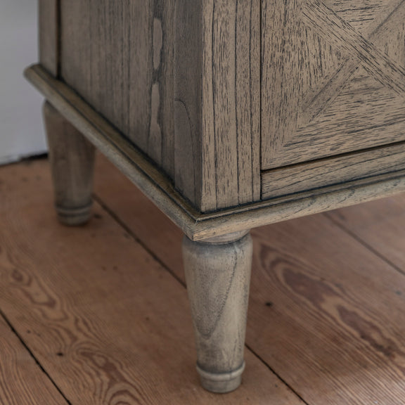 Rustique 2 Drawer Bedside Table from SSS Home Needs - Bedside table Ireland