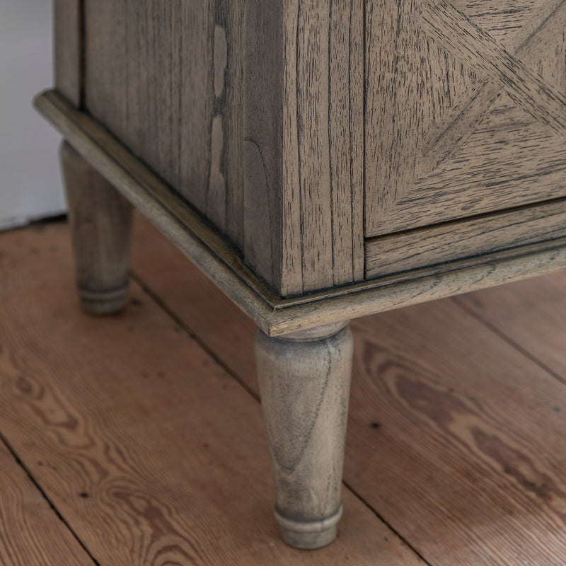 Rustique 2 Drawer Bedside Table from SSS Home Needs - Bedside table Ireland