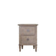 Rustique 2 Drawer Bedside Table from SSS Home Needs - Bedside table Ireland
