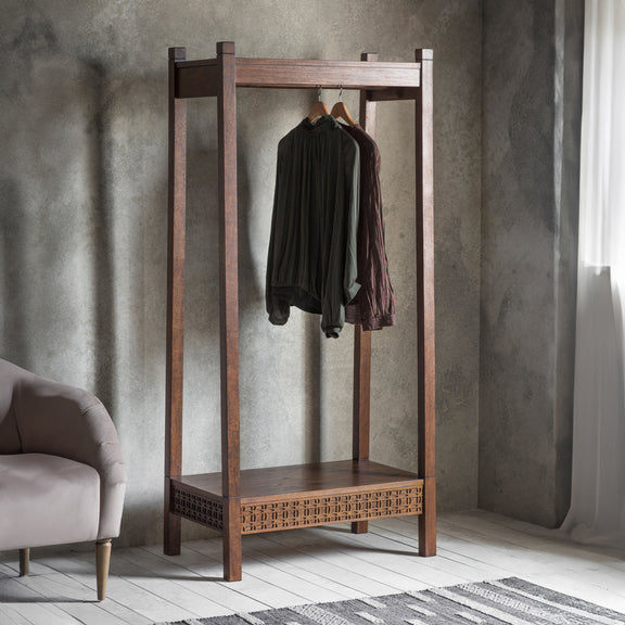 Boho Retreat Open Wardrobe from SSS Home Needs - Bedroom wardrobe Ireland