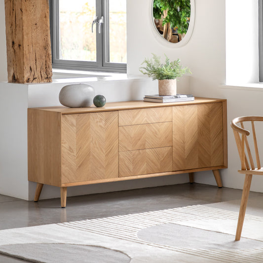 Milano 2 Door 3 Drawer Sideboard from SSS Home Needs - Dining room storage Ireland