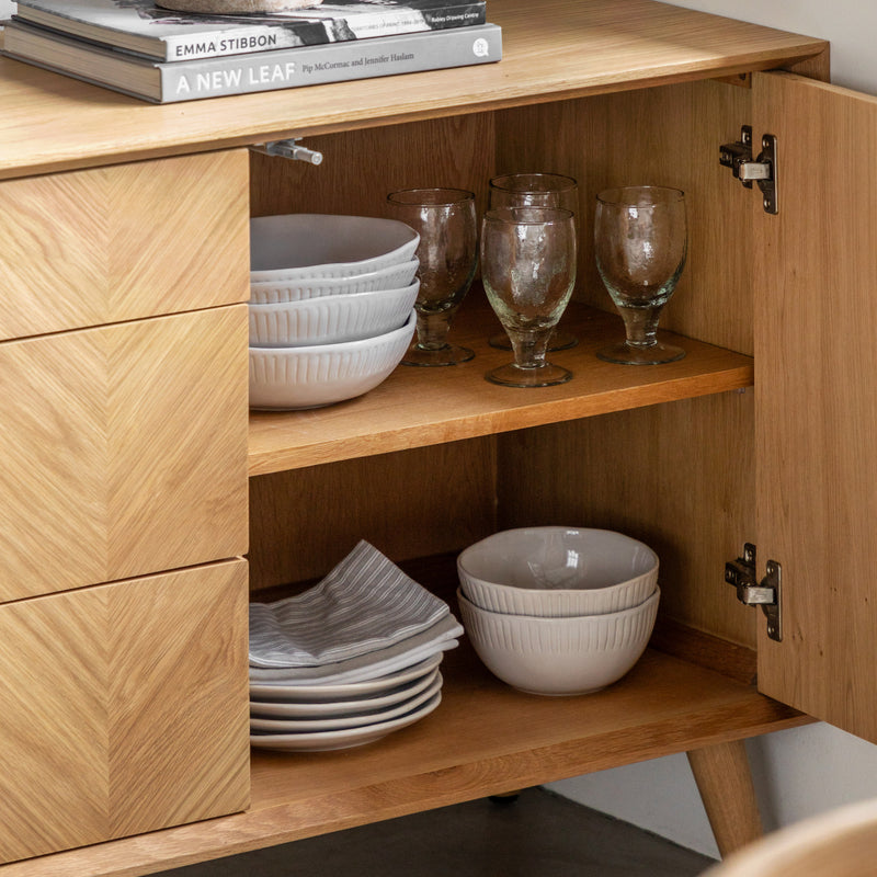 Milano 2 Door 3 Drawer Sideboard from SSS Home Needs - Dining room storage Ireland