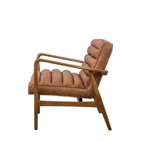 Datsun Vintage Brown Leather 2 Seater Sofa from SSS Home Needs - Living room sofa Ireland