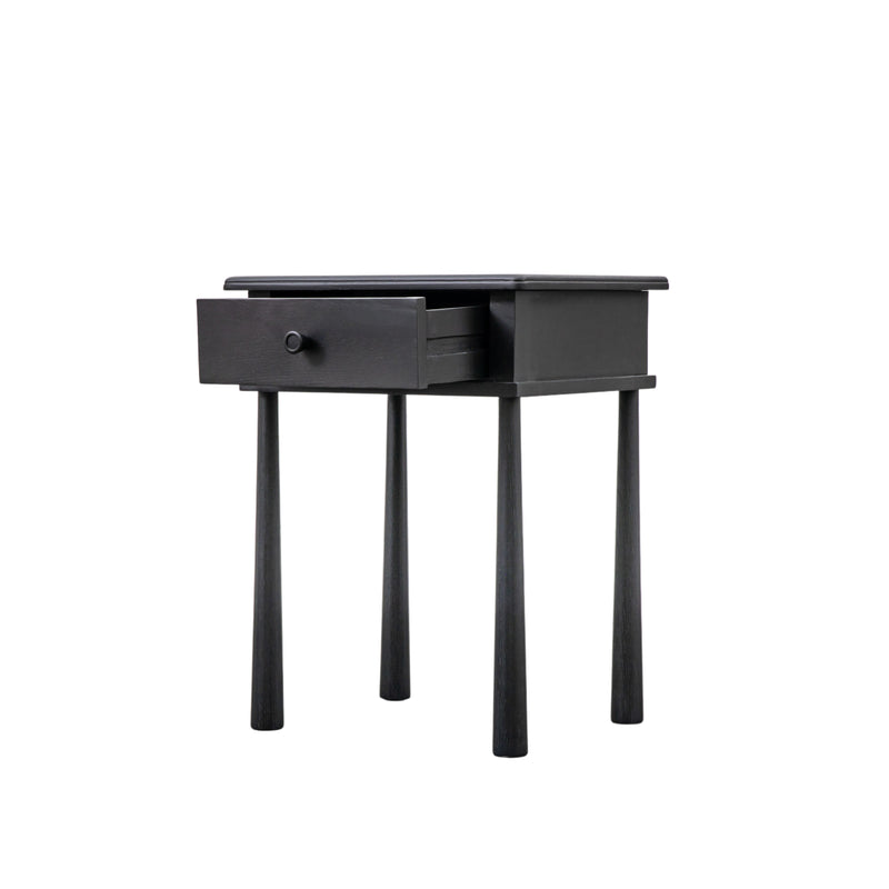 Wycombe 1 Drawer Bedside Black from SSS Home Needs - Bedside table Ireland