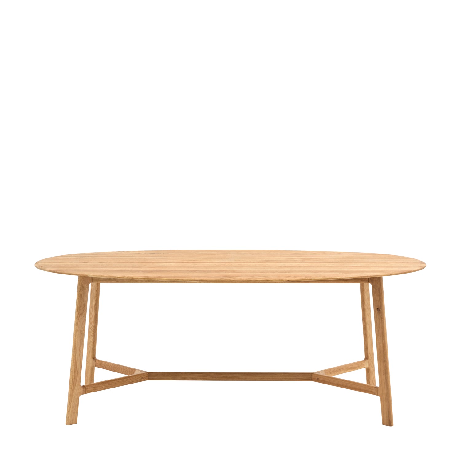 Madrid Oval Dining Table Oak - Oval Dining Room Table from Sessa Interiors - Dining table Ireland