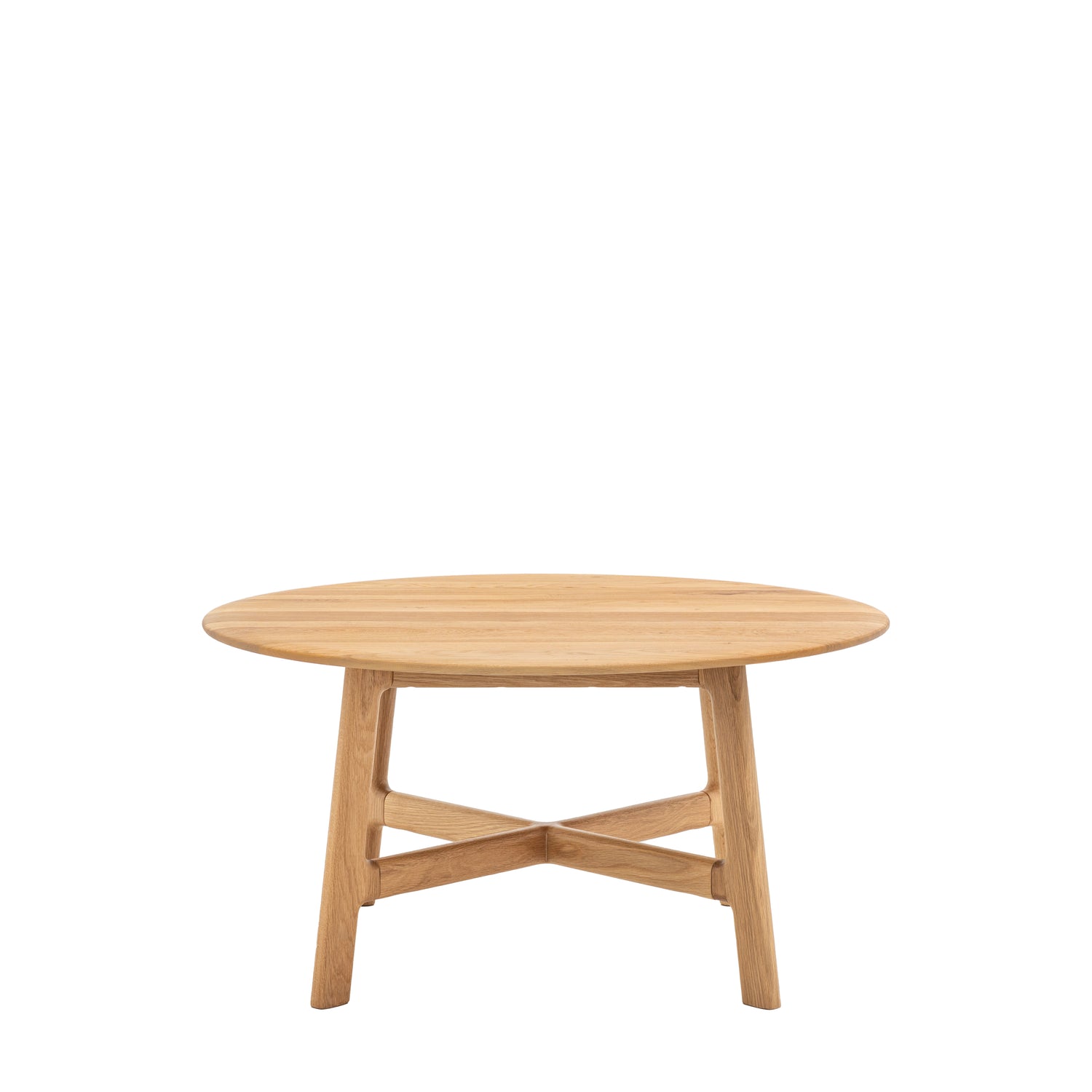 Madrid Round Oak Coffee Table from SSS Home Needs - Living room furniture Ireland
