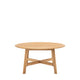 Madrid Round Oak Coffee Table from SSS Home Needs - Living room furniture Ireland