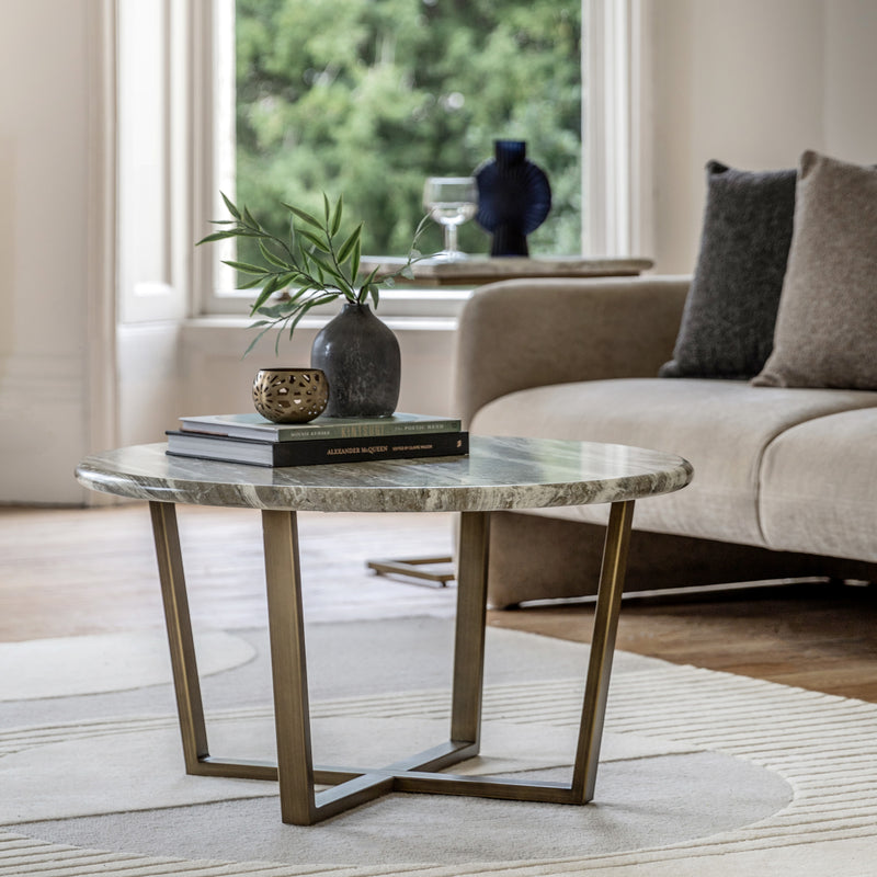 Lusso Round Coffee Table from SSS Home Needs - Living room furniture Ireland