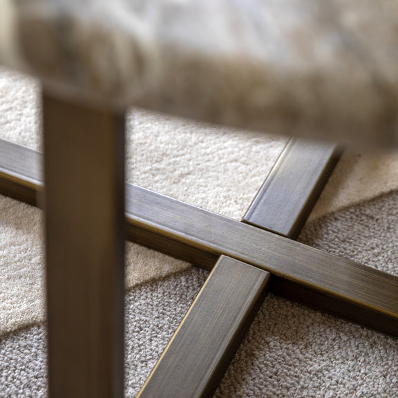 Lusso Round Coffee Table from SSS Home Needs - Living room furniture Ireland