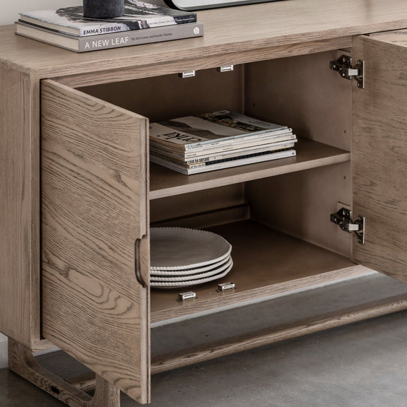 Craft 4 Door Sideboard Smoked from SSS Home Needs - Dining room storage Ireland