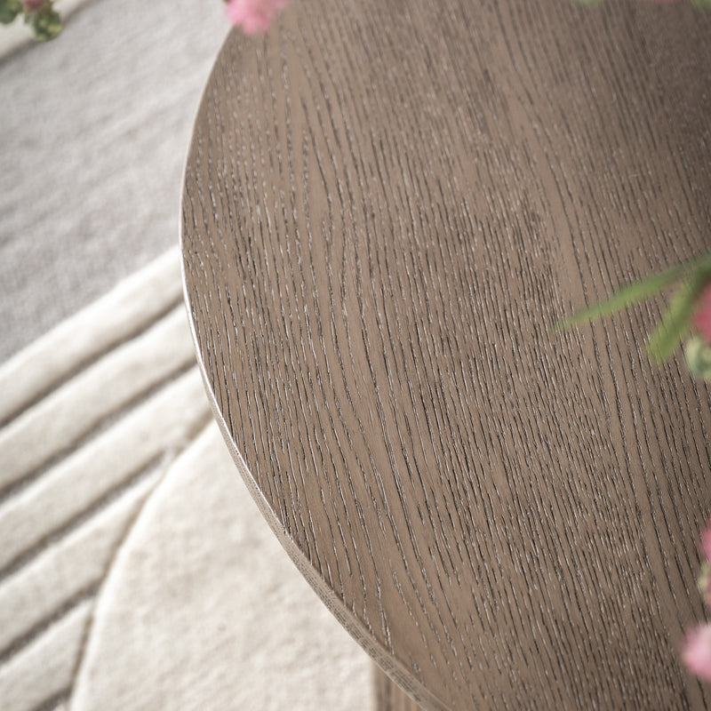 Craft Round Smoked Coffee Table from SSS Home Needs - Living room furniture Ireland
