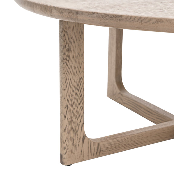 Craft Round Smoked Coffee Table from SSS Home Needs - Living room furniture Ireland