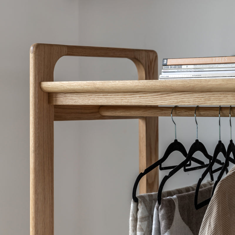 Craft Open Wardrobe Natural from SSS Home Needs - Bedroom wardrobe Ireland