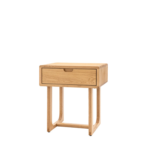 Craft 1 Drawer Bedside Natural from SSS Home Needs - Bedside table Ireland