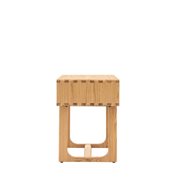Craft 1 Drawer Bedside Natural from SSS Home Needs - Bedside table Ireland