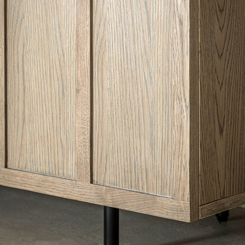 Panelled 4 Door Sideboard from SSS Home Needs - Dining room storage Ireland