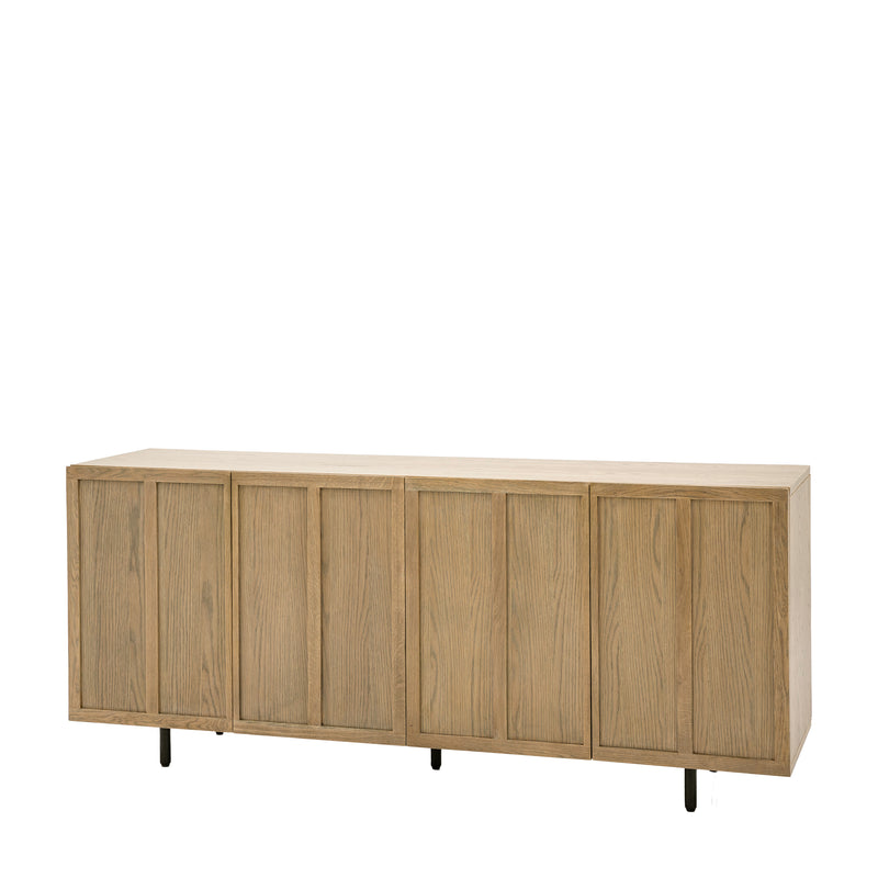 Panelled 4 Door Sideboard from SSS Home Needs - Dining room storage Ireland