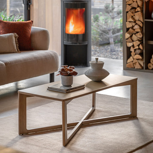 Panelled Coffee Table from SSS Home Needs - Living room furniture Ireland