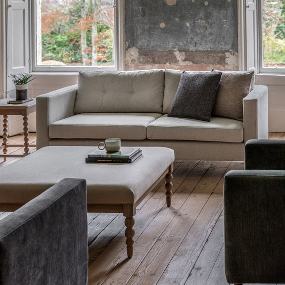 Whitwell Light Grey 3 Seater Sofa from SSS Home Needs - Living room sofa Ireland