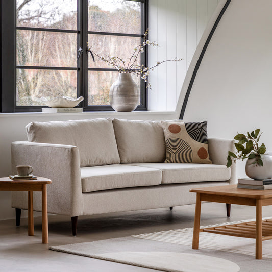 Gateford Natural 3 Seater Sofa from SSS Home Needs - Living room sofa Ireland