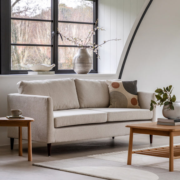 Gateford Natural 3 Seater Sofa from SSS Home Needs - Living room sofa Ireland