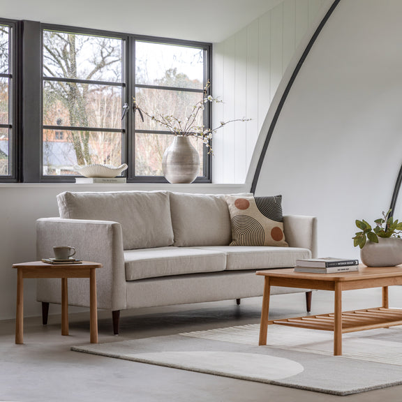 Gateford Natural 3 Seater Sofa from SSS Home Needs - Living room sofa Ireland