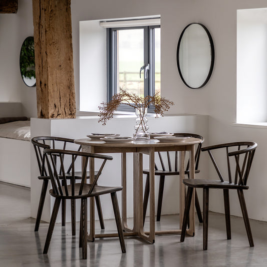 Craft Folding Dining Table Smoked - Folding Dining Table from SSS Home Needs - Dining table Ireland