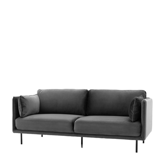 Wigmore Truffle Velvet Sofa from SSS Home Needs - Living room sofa Ireland